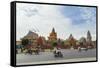 Wat Ounalom, Phnom Penh, Cambodia-null-Framed Stretched Canvas