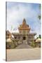 Wat Ounalom, Phnom Penh, Cambodia-null-Stretched Canvas