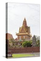 Wat Ounalom, Phnom Penh, Cambodia-null-Stretched Canvas