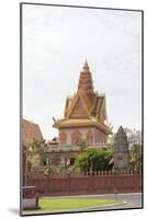 Wat Ounalom, Phnom Penh, Cambodia-null-Mounted Giclee Print