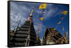 Wat Phan Tao, Chiang Mai, Thailand, Southeast Asia, Asia-null-Framed Stretched Canvas