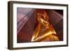 Wat Pho (Temple of the Reclining Buddha), big reclining golden Buddha statue (Phra Buddhasaiyas)-Godong-Framed Photographic Print