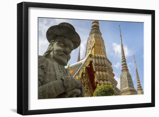 Wat Pho (Wat Po), Bangkok, Thailand, Southeast Asia, Asia-Frank Fell-Framed Photographic Print