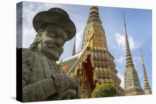 Wat Pho (Wat Po), Bangkok, Thailand, Southeast Asia, Asia-Frank Fell-Stretched Canvas