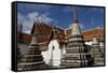Wat Phra Chetuphon (Wat Pho) (Wat Po)-Jean-Pierre De Mann-Framed Stretched Canvas