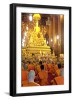 Wat Phra Chetuphon (Wat Pho) (Wat Po)-Jean-Pierre De Mann-Framed Photographic Print