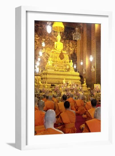 Wat Phra Chetuphon (Wat Pho) (Wat Po)-Jean-Pierre De Mann-Framed Photographic Print