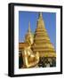Wat Phra Kaeo, Grand Palace, Bangkok, Thailand, Asia-Bruno Morandi-Framed Photographic Print