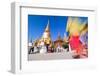 Wat Phra Kaeo, Grand Palace, Bangkok, Thailand, Southeast Asia, Asia-Gavin Hellier-Framed Photographic Print