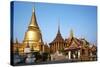 Wat Phra Kaew Inside the Royal Palace, Bangkok, Thailand, Southeast Asia, Asia-null-Stretched Canvas