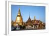 Wat Phra Kaew Inside the Royal Palace, Bangkok, Thailand, Southeast Asia, Asia-null-Framed Photographic Print