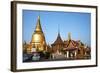 Wat Phra Kaew Inside the Royal Palace, Bangkok, Thailand, Southeast Asia, Asia-null-Framed Photographic Print