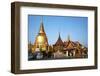 Wat Phra Kaew Inside the Royal Palace, Bangkok, Thailand, Southeast Asia, Asia-null-Framed Photographic Print