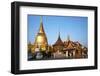 Wat Phra Kaew Inside the Royal Palace, Bangkok, Thailand, Southeast Asia, Asia-null-Framed Photographic Print