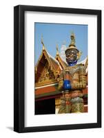 Wat Phra Kaew Inside the Royal Palace, Bangkok, Thailand, Southeast Asia, Asia-null-Framed Photographic Print