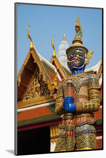 Wat Phra Kaew Inside the Royal Palace, Bangkok, Thailand, Southeast Asia, Asia-null-Mounted Photographic Print