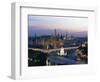 Wat Phra Kaew, the Temple of the Emerald Buddha, and the Grand Palace at Dusk in Bangkok, Thailand-Gavin Hellier-Framed Photographic Print