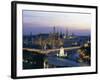 Wat Phra Kaew, the Temple of the Emerald Buddha, and the Grand Palace at Dusk in Bangkok, Thailand-Gavin Hellier-Framed Photographic Print