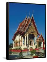 Wat Phra Nang Sang, Talang, Phuket, Thailand-Adina Tovy-Framed Stretched Canvas