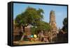 Wat Phra Ram, Ayutthaya Historical Park, Ayutthaya, Thailand, Southeast Asia, Asia-null-Framed Stretched Canvas