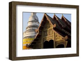 Wat Phra Singh, Chiang Mai, Thailand, South East Asia-Peter Adams-Framed Photographic Print