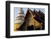 Wat Phra Singh, Chiang Mai, Thailand, South East Asia-Peter Adams-Framed Photographic Print