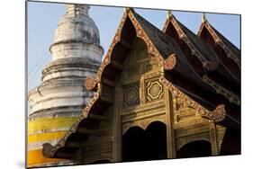 Wat Phra Singh, Chiang Mai, Thailand, South East Asia-Peter Adams-Mounted Photographic Print