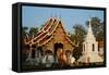 Wat Phra Singh, Chiang Mai, Thailand, Southeast Asia, Asia-null-Framed Stretched Canvas