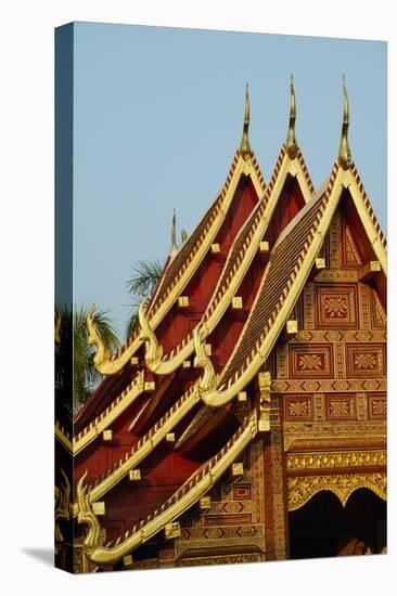 Wat Phra Singh, Chiang Mai, Thailand, Southeast Asia, Asia-null-Stretched Canvas