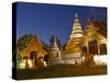 Wat Phra Singh Temple, Chiang Mai, Chiang Mai Province, Thailand, Southeast Asia, Asia-Ben Pipe-Stretched Canvas