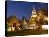 Wat Phra Singh Temple, Chiang Mai, Chiang Mai Province, Thailand, Southeast Asia, Asia-Ben Pipe-Stretched Canvas