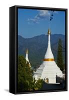 Wat Phra That Doi Kong Mu, Mae Hong Son, Thailand, Southeast Asia, Asia-null-Framed Stretched Canvas