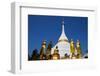 Wat Phra That Doi Kong Mu, Mae Hong Son, Thailand, Southeast Asia, Asia-null-Framed Photographic Print