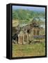 Wat Phu, Champasak, Laos, Asia-Bruno Morandi-Framed Stretched Canvas