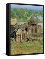Wat Phu, Champasak, Laos, Asia-Bruno Morandi-Framed Stretched Canvas