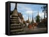 Wat Po, Temple of the Reclining Buddha, Thailand-Carl Mydans-Framed Stretched Canvas