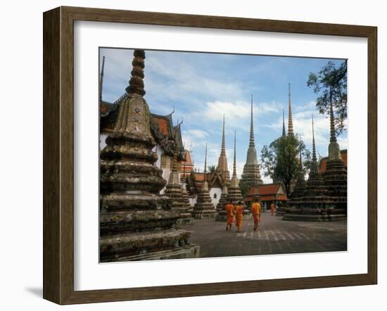 Wat Po, Temple of the Reclining Buddha, Thailand-Carl Mydans-Framed Photographic Print