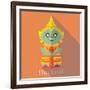 Wat Pra Kaew Icon Eps 10 Format-Sajja-Framed Art Print