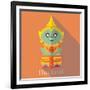 Wat Pra Kaew Icon Eps 10 Format-Sajja-Framed Art Print