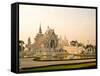 Wat Rong Khun At Chiang Rai, Thailand-gururugu-Framed Stretched Canvas