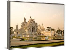 Wat Rong Khun At Chiang Rai, Thailand-gururugu-Framed Photographic Print