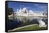 Wat Rong Khun (White Temple), Chiang Rai, Northern Thailand, Thailand, Southeast Asia, Asia-Stuart Black-Framed Stretched Canvas