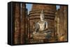 Wat Sa Sri, Sukhothai Historical Park, Sukhothai, Thailand, Southeast Asia, Asia-null-Framed Stretched Canvas