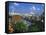 Wat Saket from Golden Mount, Bangkok, Thailand-Alan Copson-Framed Stretched Canvas