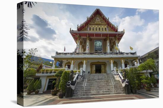 Wat Samphandhawongs, Bangkok, Thailand, Southeast Asia, Asia-Frank Fell-Stretched Canvas