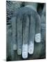 Wat Si Chum / Seated Buddha / Detail of Hand, SUKhothai, Thailand-Steve Vidler-Mounted Photographic Print