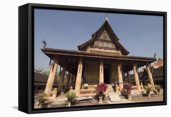 Wat Si Saket, Vientiane, Laos-Robert Harding-Framed Stretched Canvas