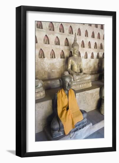 Wat Si Saket, Vientiane, Laos-Robert Harding-Framed Photographic Print