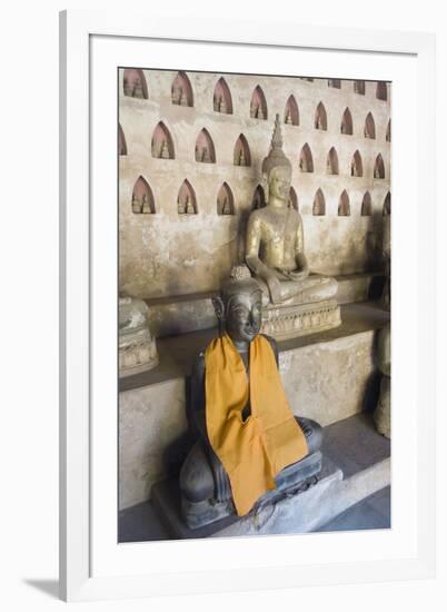 Wat Si Saket, Vientiane, Laos-Robert Harding-Framed Photographic Print