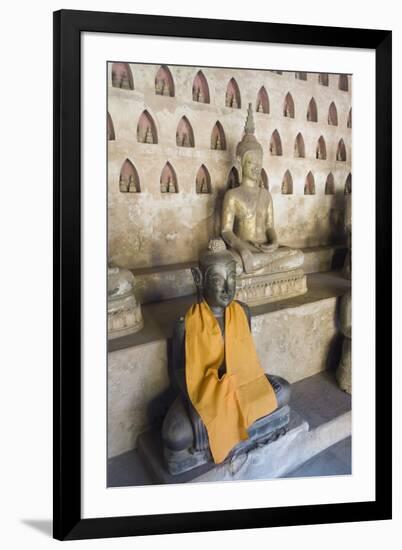 Wat Si Saket, Vientiane, Laos-Robert Harding-Framed Photographic Print